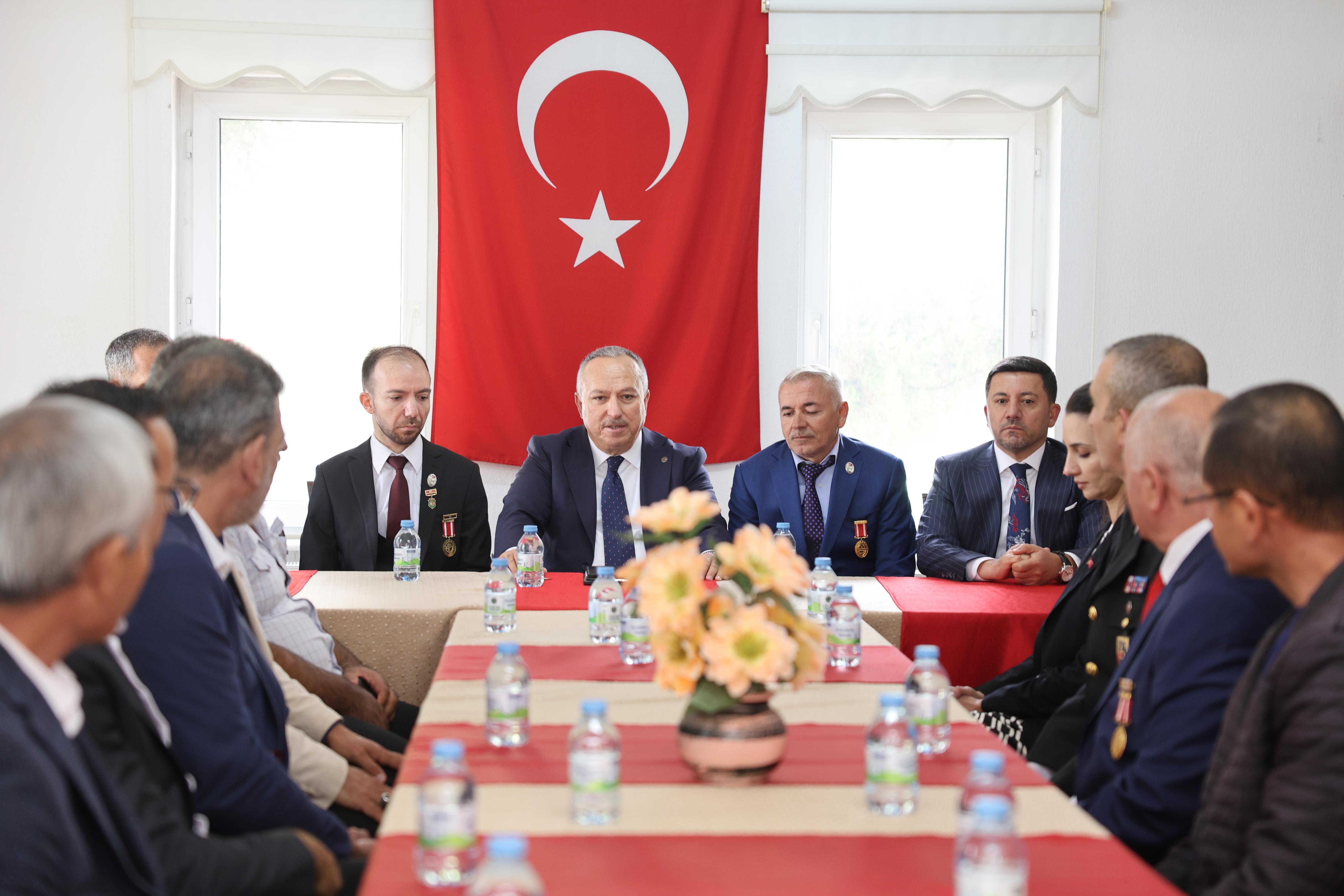 Nevşehir Şehitliğinde Gaziler Günü Anma Programı